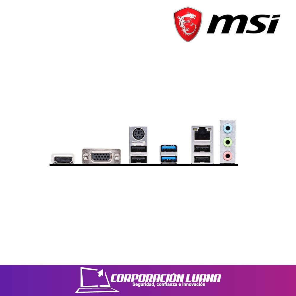 Imagen de MOTHERBOARD MSI PRO B760M-E ( PRO-B760M-E DDR4 ) DDR4 | LGA1700