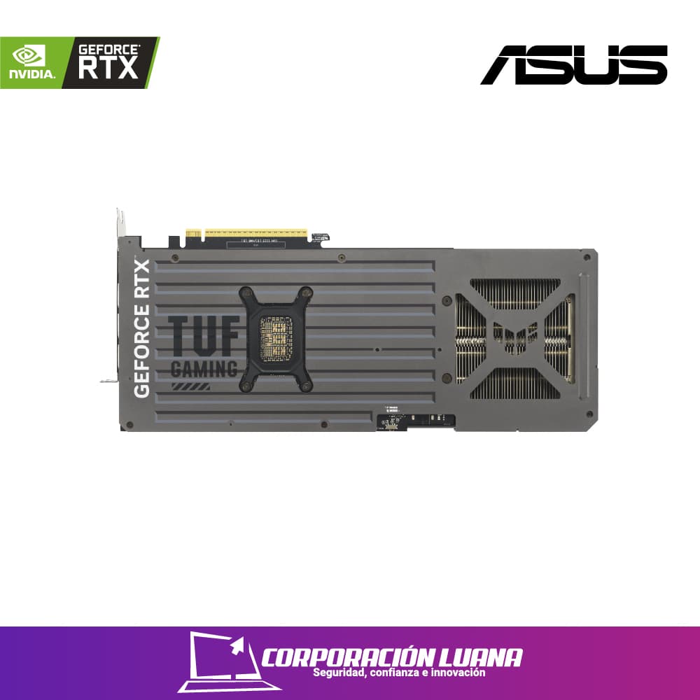 Imagen de TARJETA DE VIDEO ASUS TUF GAMING RTX 5070 ( TUF-RTX5070-012G-GAMING ) DLSS4 | 12GB GDDR7 | X3 FANES
