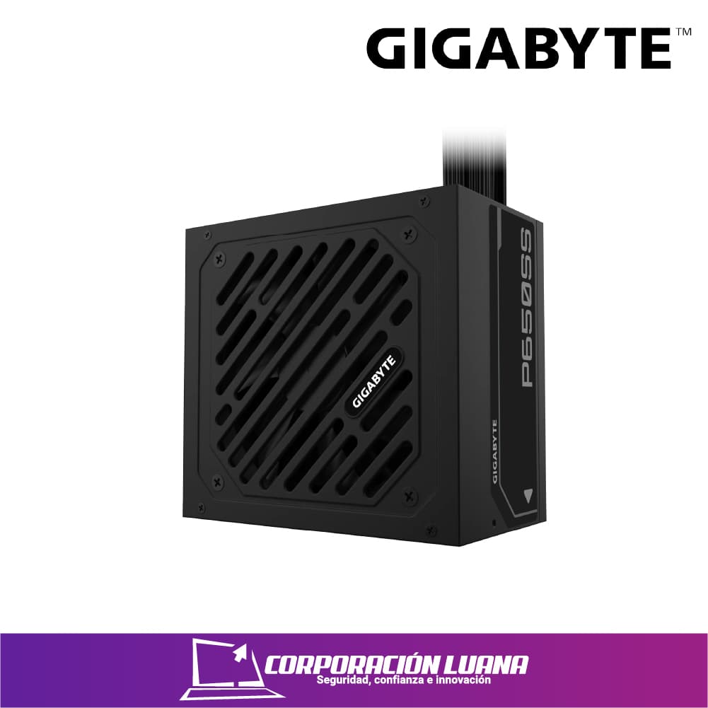 Imagen de FUENTE DE PODER GIGABYTE 650W ( GP-P650SS ) 80 PLUS SILVER