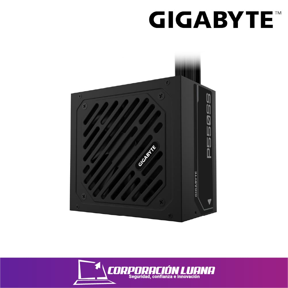 Imagen de FUENTE DE PODER GIGABYTE 550W ( GP-P550SS ) 80 PLUS SILVER