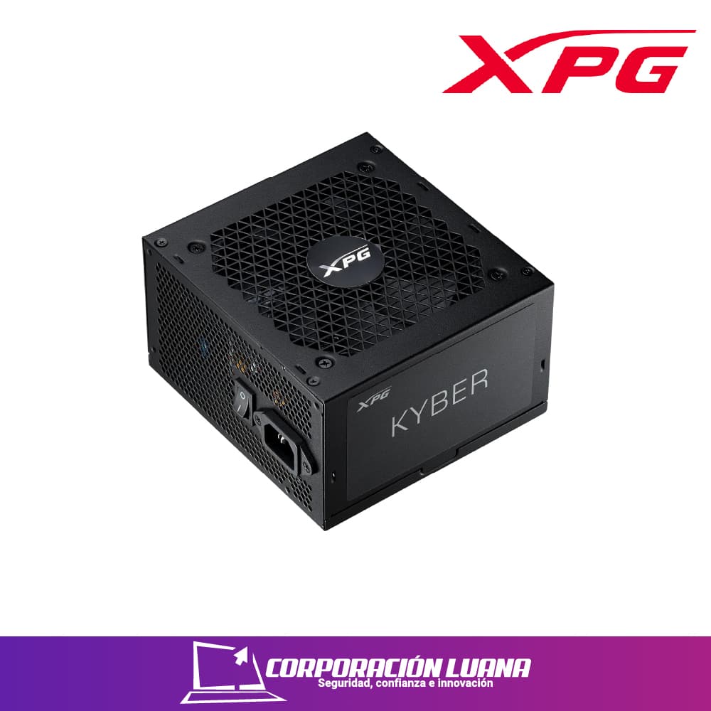 Imagen de FUENTE DE PODER XPG KYBER 750W ( KYBER750G-BKCUS ) 80 PLUS GOLD