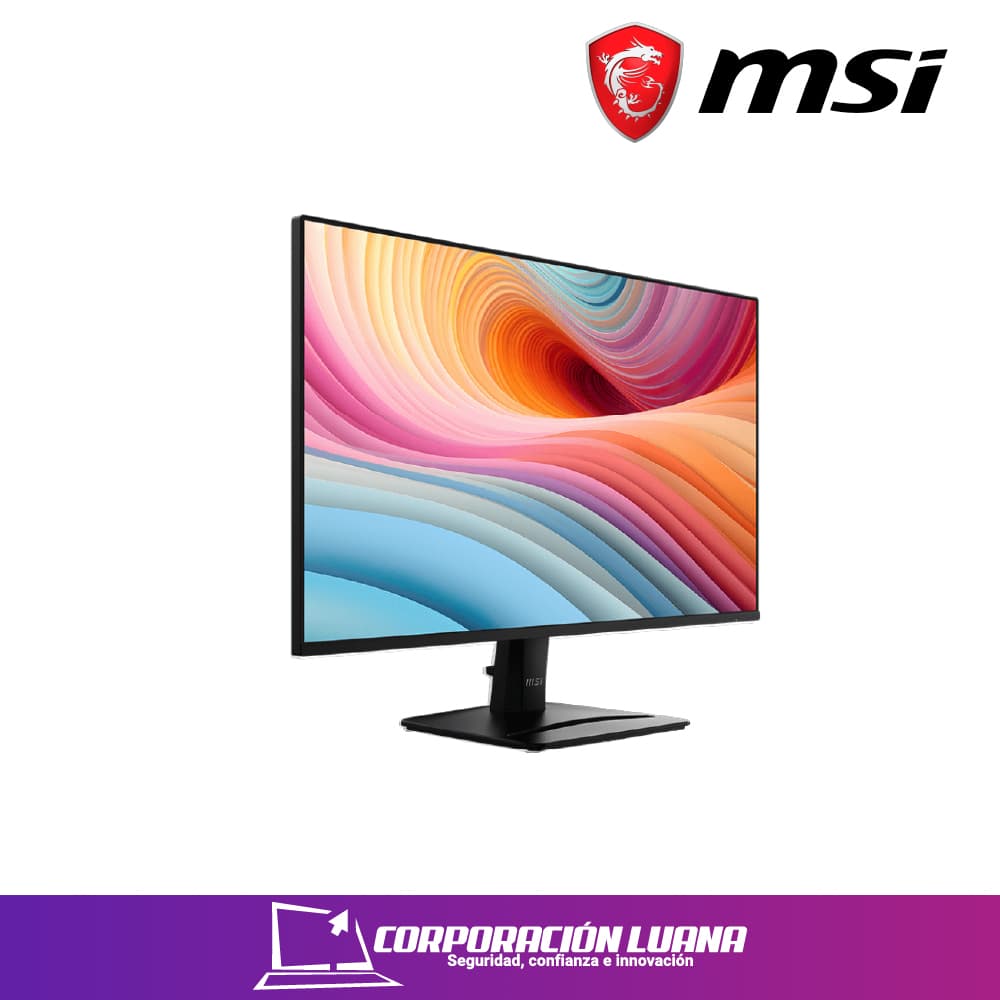 Imagen de MONITOR GAMER MSI 27" ( MP275 E2 ) IPS | 120 HZ FHD | 1MS | VGA - HDMI - DP | NEGRO