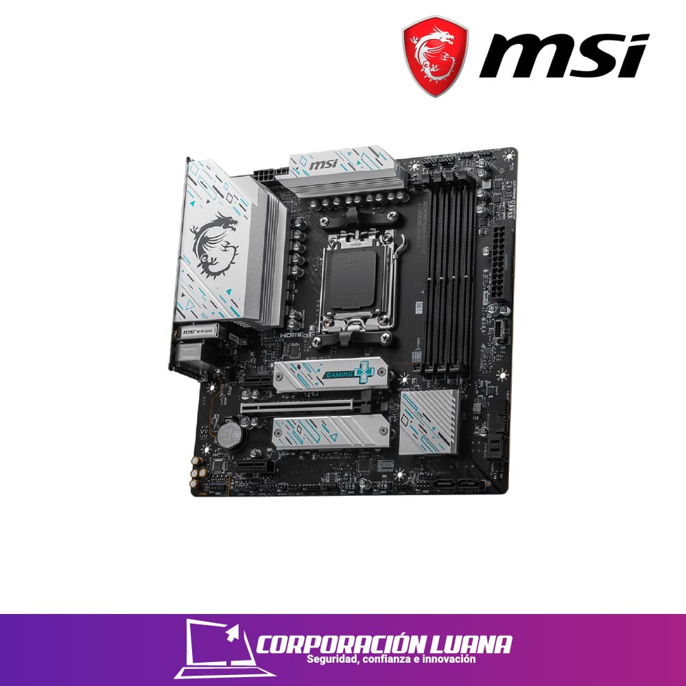 Imagen de MOTHERBOARD MSI B650M GAMING PLUS WIFI ( 911-7E-24-016 ) DDR5 | WIFI | AM5