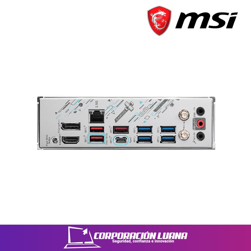 Imagen de MOTHERBOARD MSI B650M GAMING PLUS WIFI ( 911-7E-24-016 ) DDR5 | WIFI | AM5