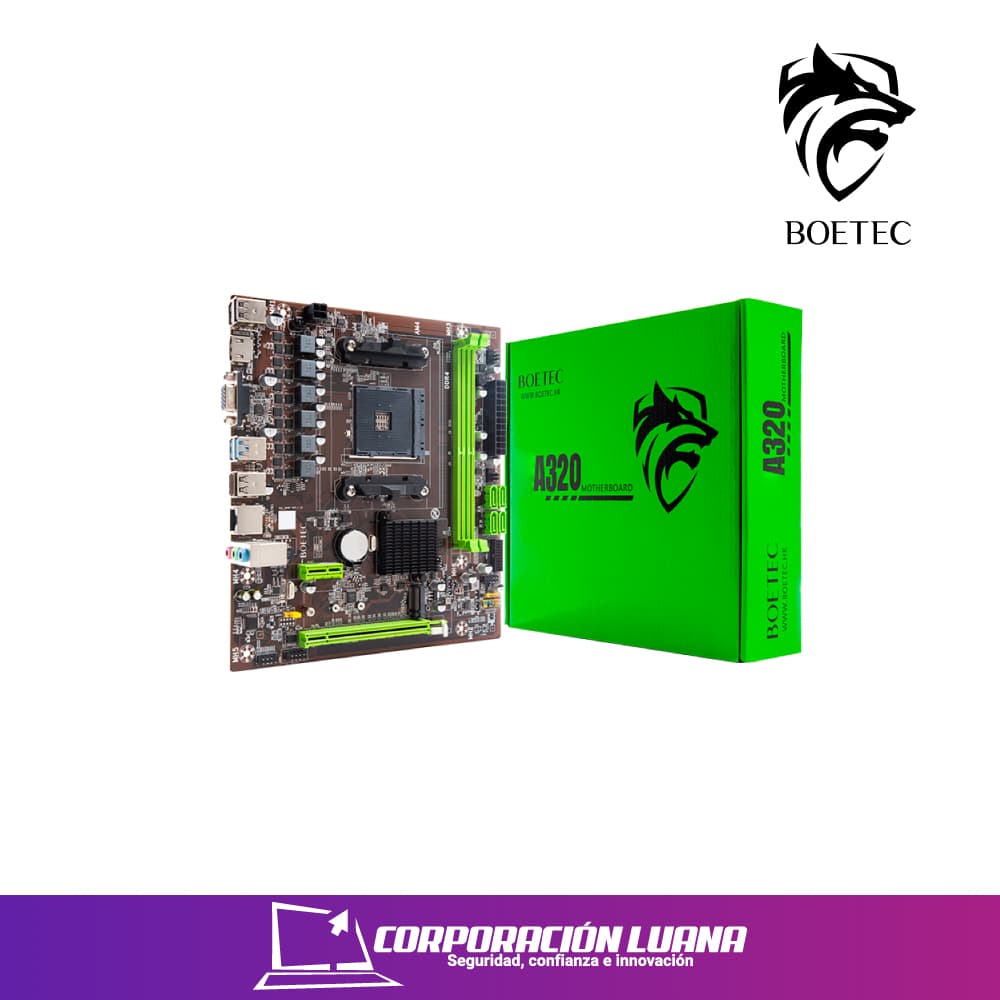 Foto del producto MOTHERBOARD BOETEC A320M ( A320 ) DDR4 | AM4