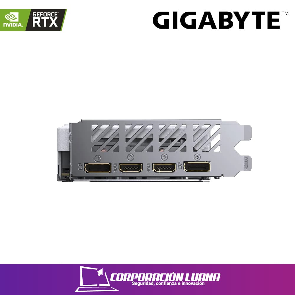 Imagen de TARJETA DE VIDEO GIGABYTE AERO RTX 4060 TI ( GV-N405TAERO OC 8GD ) 8GB - GDDR6 | DLSS | X3 FANES