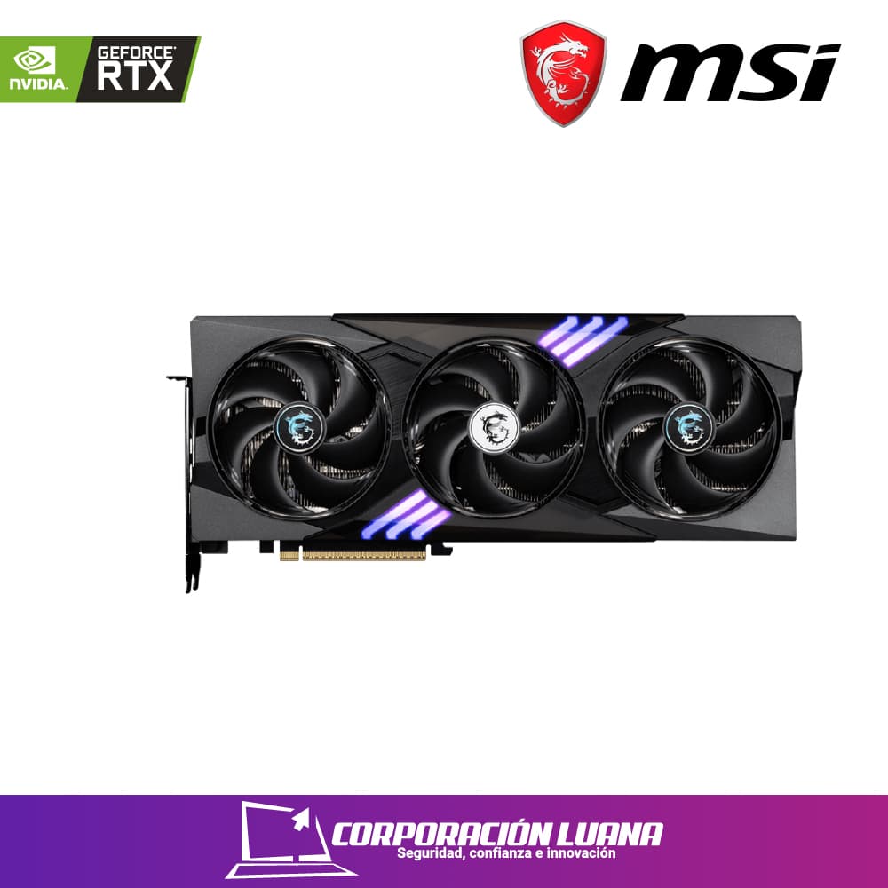 Imagen de TARJETA DE VIDEO MSI RTX 5070 GAMING TRIO OC ( 912-V532-019 ) 12GB - GDDR7 | DLSS4 | X3 FAN