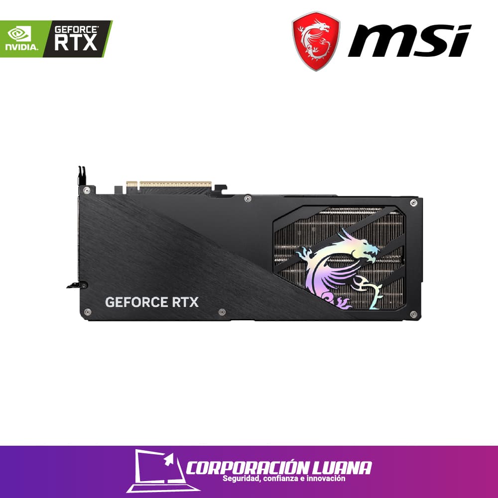 Imagen de TARJETA DE VIDEO MSI RTX 5070 GAMING TRIO OC ( 912-V532-019 ) 12GB - GDDR7 | DLSS4 | X3 FAN
