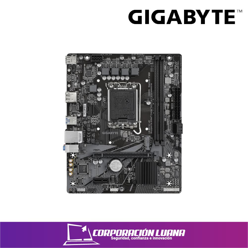 Imagen de MAINBOARD GIGABYTE H610M K V2 DDR5 ( H610M K DDR5 ) LGA1700