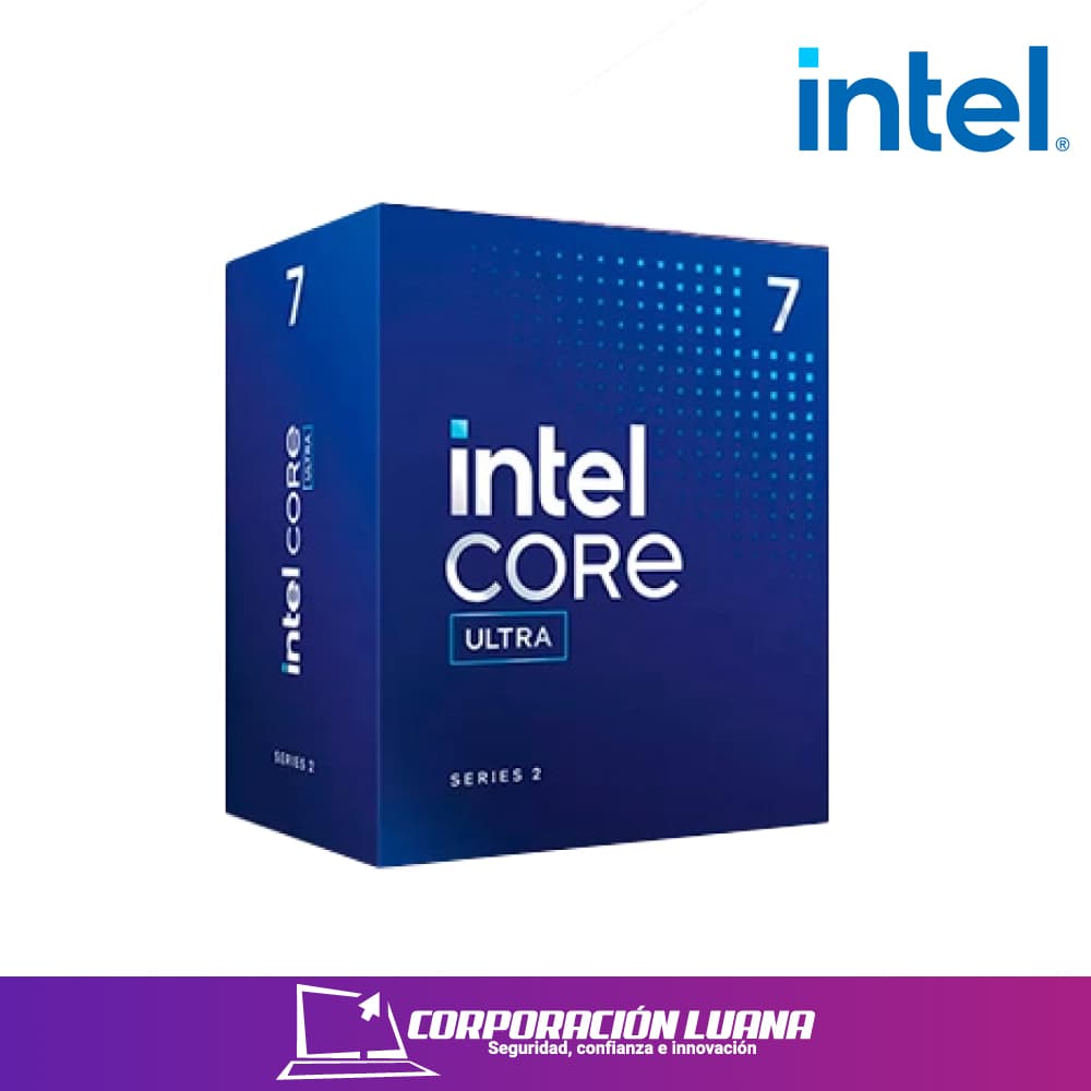 Foto del producto PROCESADOR INTEL CORE ULTRA 7 265F ( BX80768265F ) 2.40 - 5.30 GHZ | CACHE 20MB | LGA1851