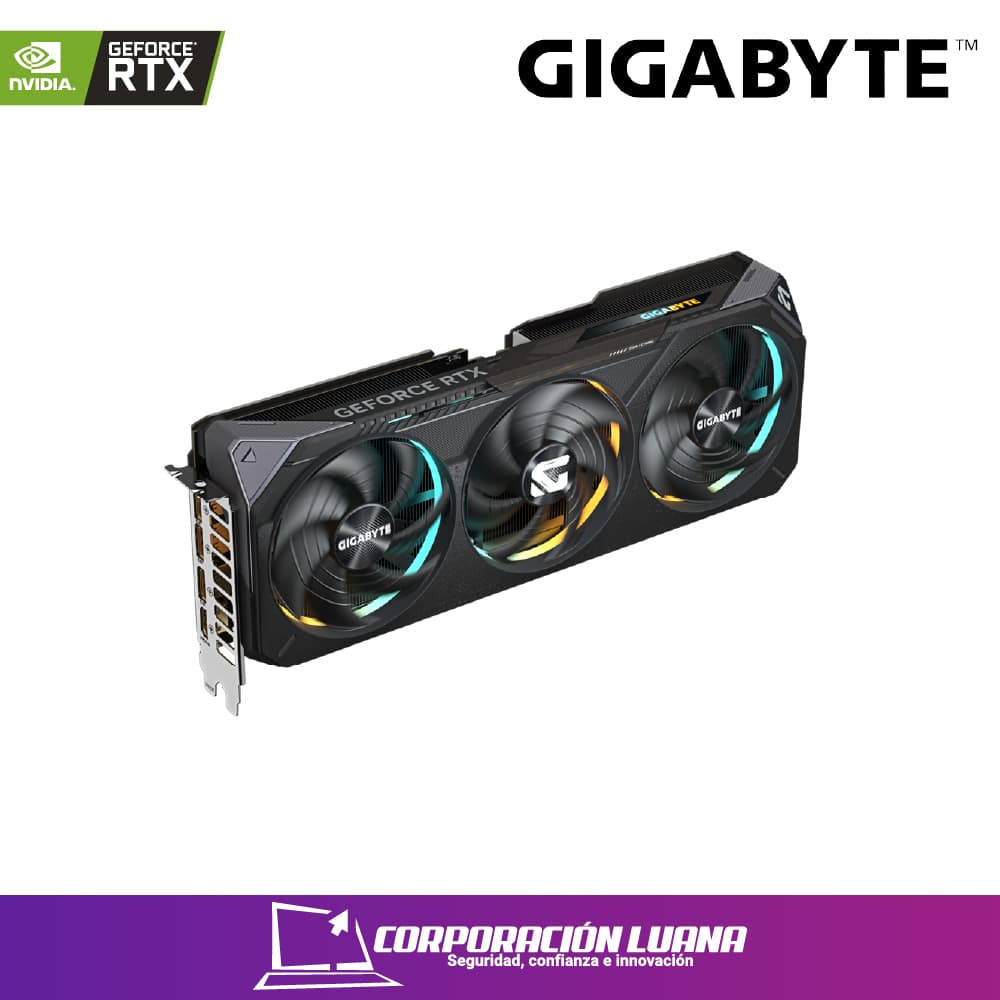 Imagen de TARJETA DE VIDEO  GIGABYTE GEFORCE RTX 5070 GAMING OC ( 9VN5070GO-00-G10 )12GB | GDDR7 | X3 FAN