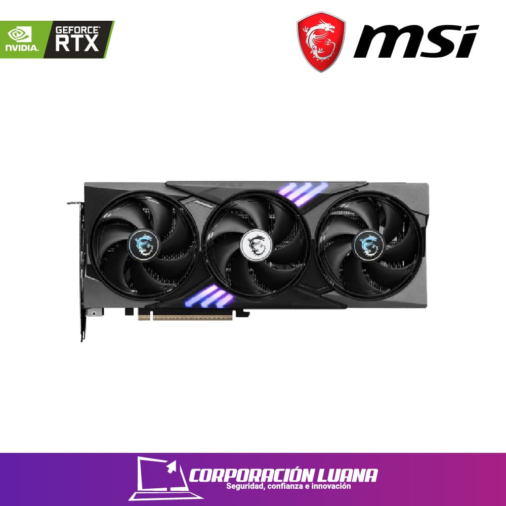 Imagen de TARJETA DE VIDEO MSI RTX 5060 TI GAMING TRIO ( 5060 TI 8G GAMING OC ) 8GB - GDDR7 | X3 FAN | X3 DP - 1 HDMI | 128 BIT | LED RGB