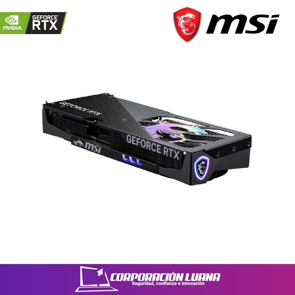 Imagen de TARJETA DE VIDEO MSI RTX 5060 TI GAMING TRIO ( 5060 TI 8G GAMING OC ) 8GB - GDDR7 | X3 FAN | X3 DP - 1 HDMI | 128 BIT | LED RGB