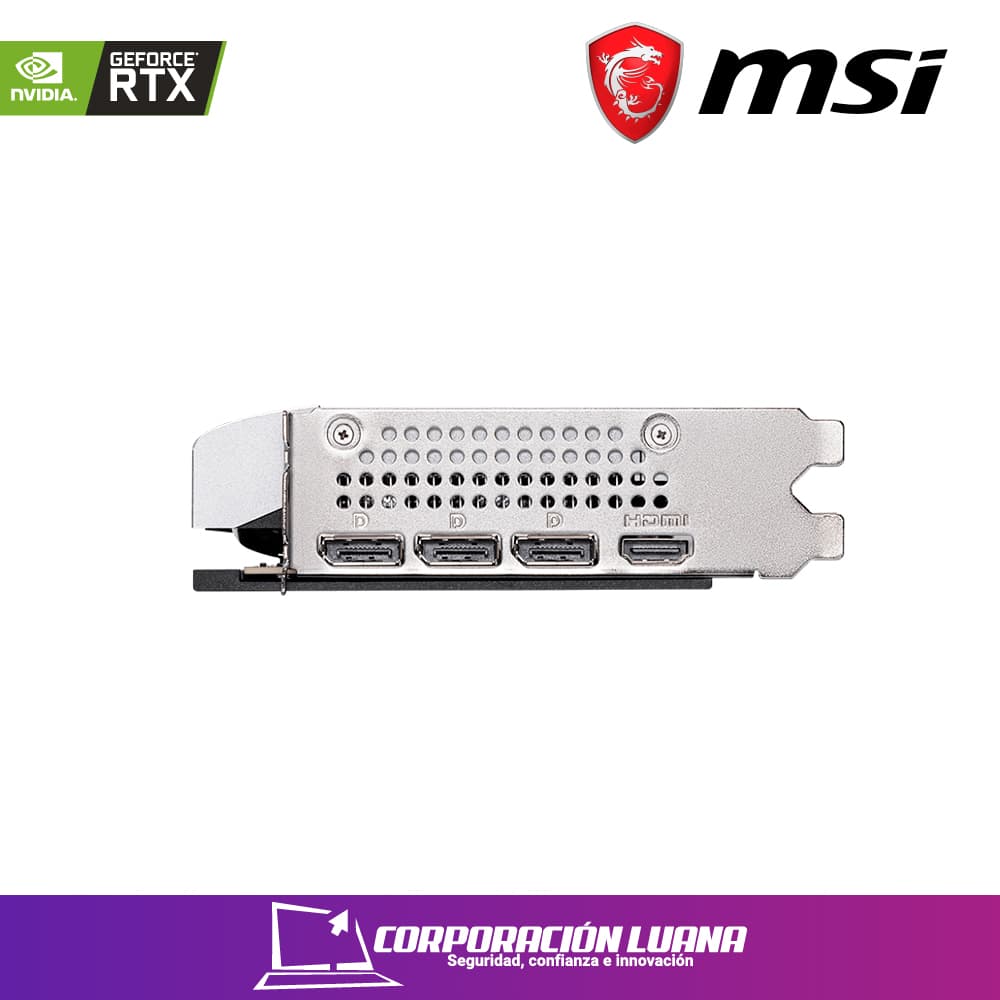 Imagen de TARJETA DE VIDEO MSI RTX 5060 TI VENTUS  PLUS ( 5060 TI 16G VENTUS 2X OC PLUS ) 16GB - GDDR7 | X2 FAN | X3 DP - 1 HDMI | 128 BIT
