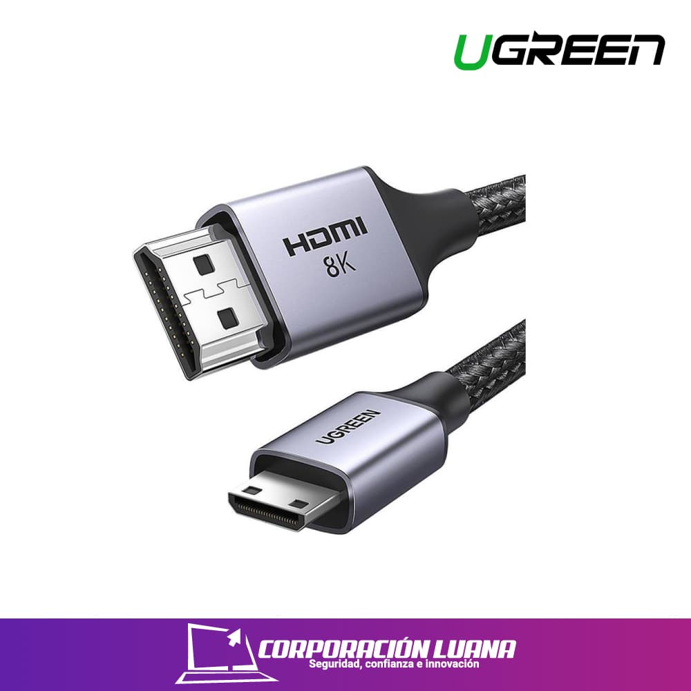 Foto del producto MINI HDMI TO HDMI TO HDMI UGREEN ( 15515 ) 8K 2M