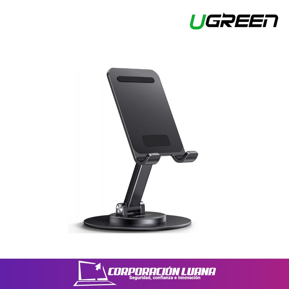 Foto del producto UGREEN PHONE STAND DESK HOLDER 360 GRADOS ROTATING BASE ADJUSTABLE ( 35152 )