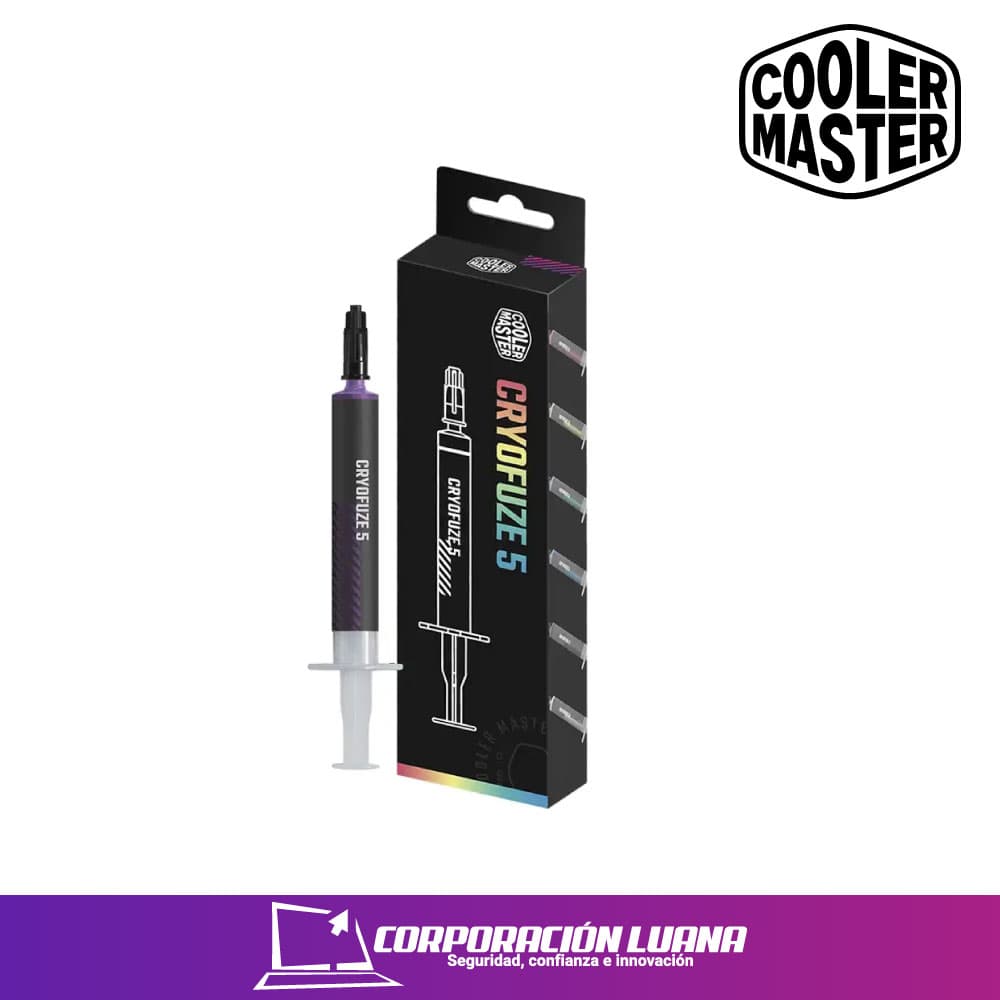 Foto del producto PASTA TERMICA COOLER MASTER CRYOFUZE VIOLET ( MGY-NOSG-N07M-R1 ) 12.6 W/MK / 3G
