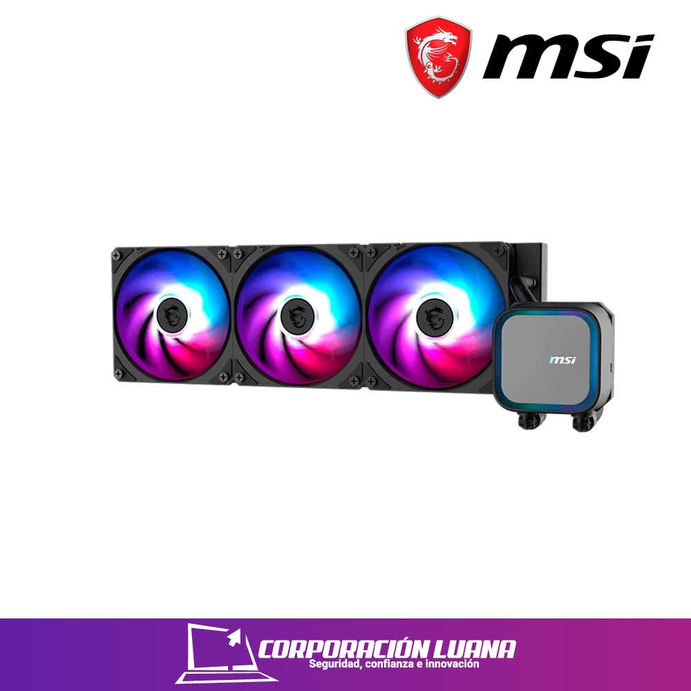 Foto del producto REFRIGERACION LIQUIDA MSI MAG CORELIQUID A13 360 NEGRO ( MAG CORELIQUID A13 360 BK ) INTEL/AMD | ALUMINIO