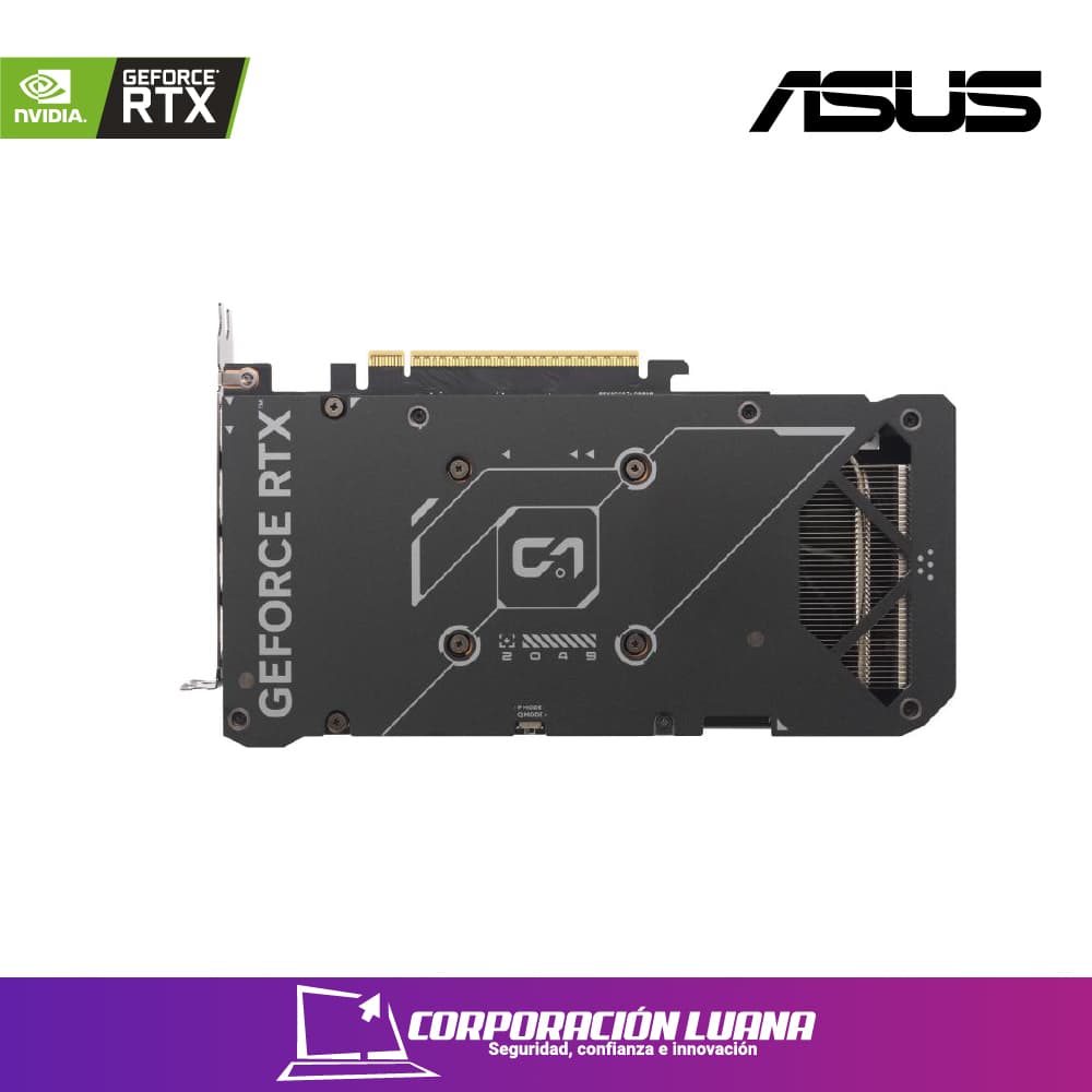Imagen de TARJETA DE VIDEO ASUS RTX 5060 DUAL ( DUAL-RTX5060-O8G ) 8GB GDDR7 | DLSS4 | X2 FANES | X3 DP 1 HDMI