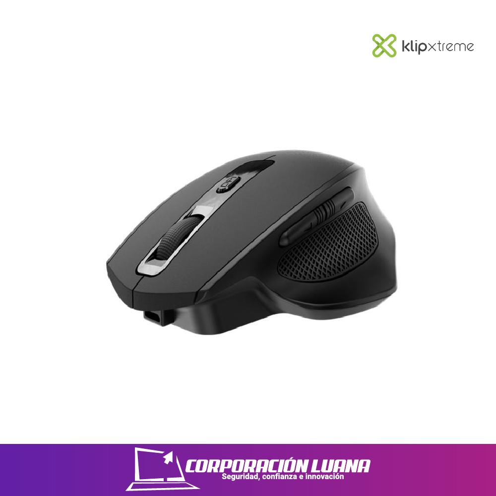 MOUSE INALAMBRICO KLIP XTREME ERGOLAST ( KMW-760 ) WIRELESS | RECARGABLE