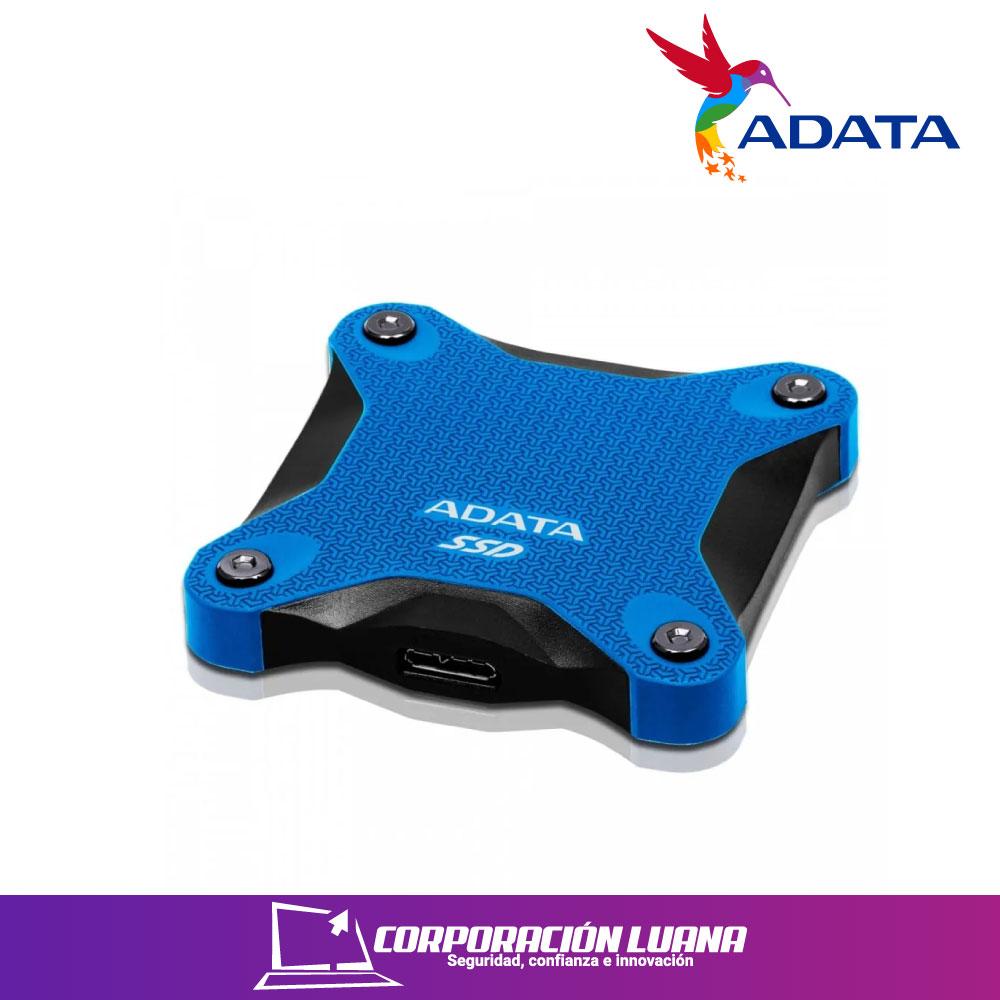 SSD EXTERNO ADATA SD620 512GB ( SD620-512GCBL ) 520MB/S LECTURA - 460MB/S ESCRITURA | AZUL | PC - PS - XBOX