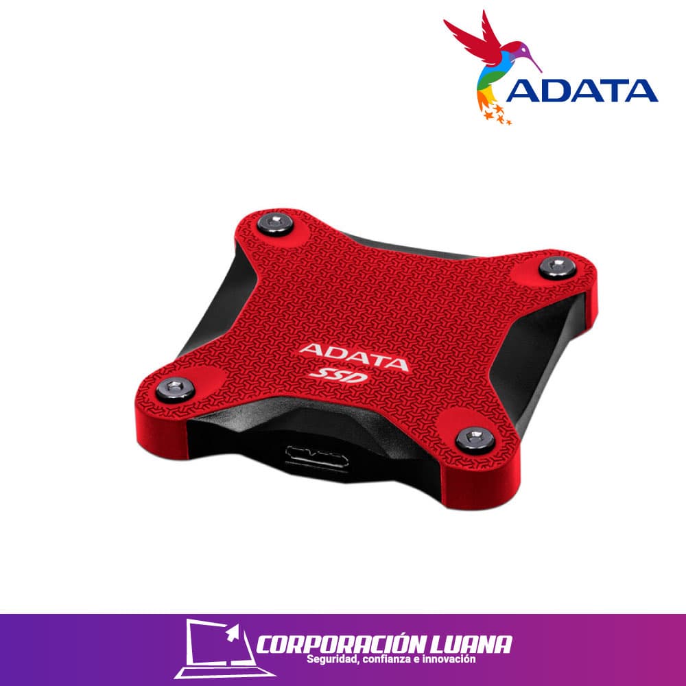 Imagen de SSD EXTERNO ADATA SD620 512GB ( SD620-512GCRD ) 520MB/S LECTURA - 460MB/S ESCRITURA | ROJO | PC - PS - XBOX