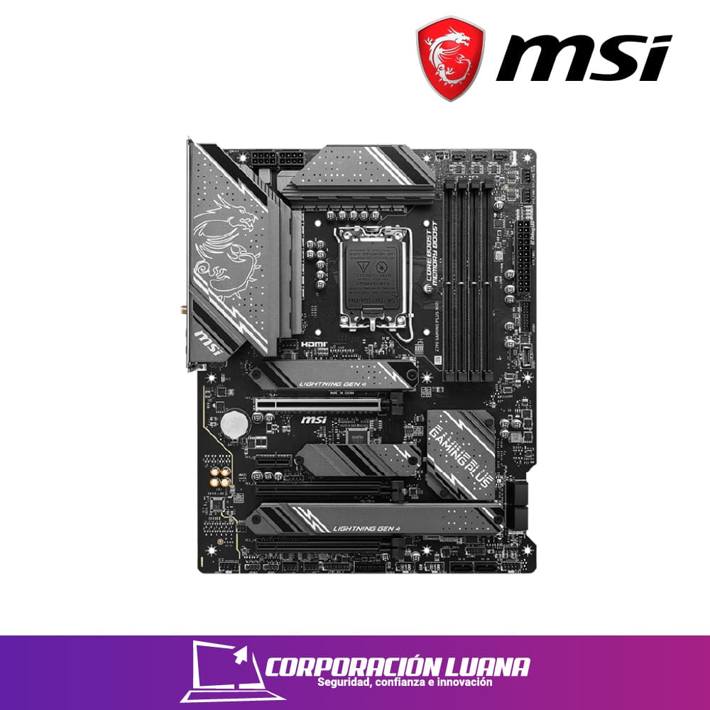Imagen de MOTHERBOARD MSI Z790 GAMING PLUS WIFI ( MBMSZ790GMGPLWF ) DDR5 | LGA1700