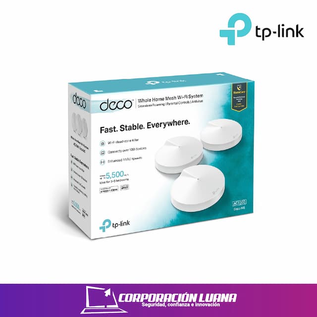 ROUTER TP-LIINK DECO M5 AC1300 ( 1750502536 ) WIFI MESH DOBLE BANDA