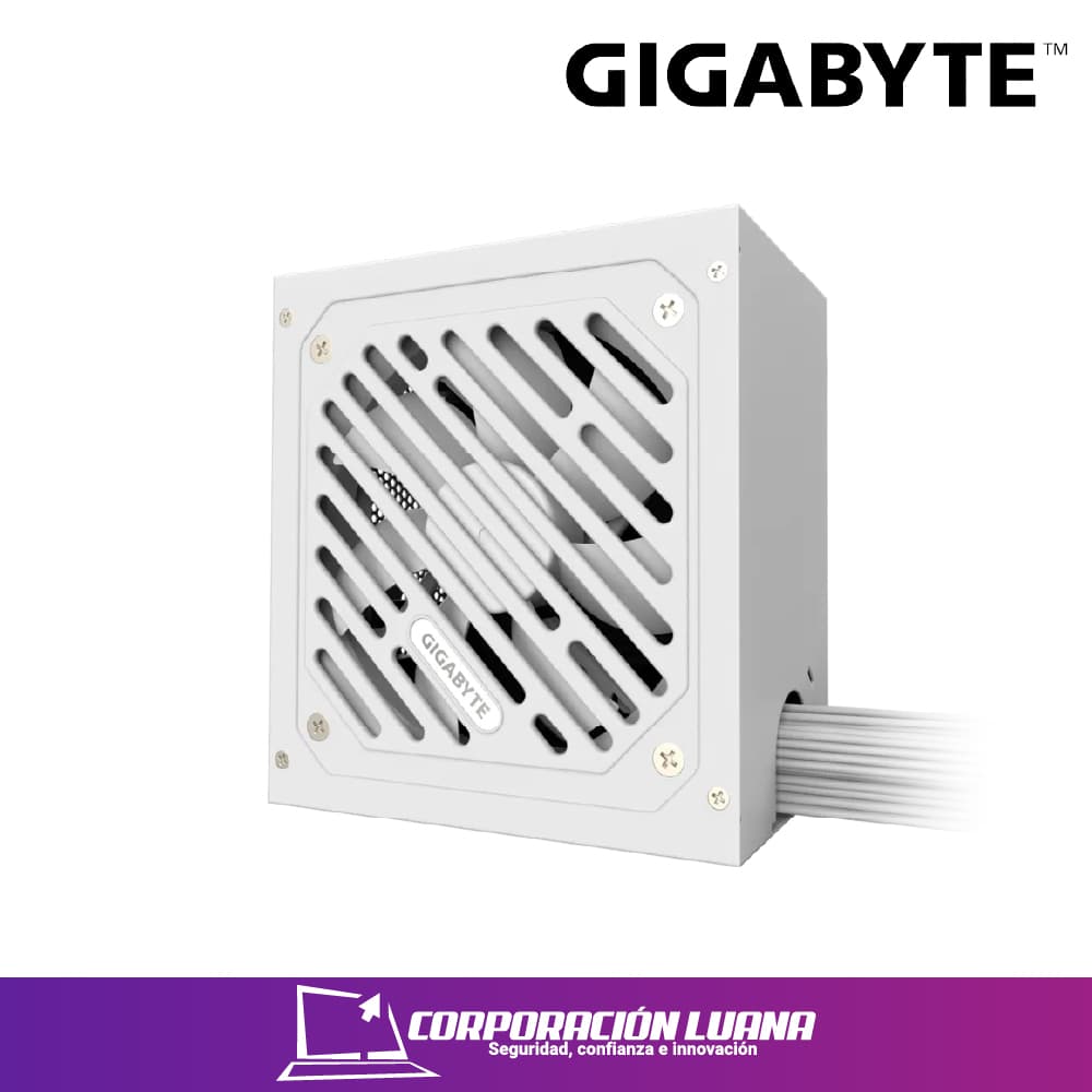 Imagen de FUENTE DE PODER GIGABYTE P650SS ICE 650W ( GP-P650SS ICE ) 80 PLUS SILVER | BLANCA