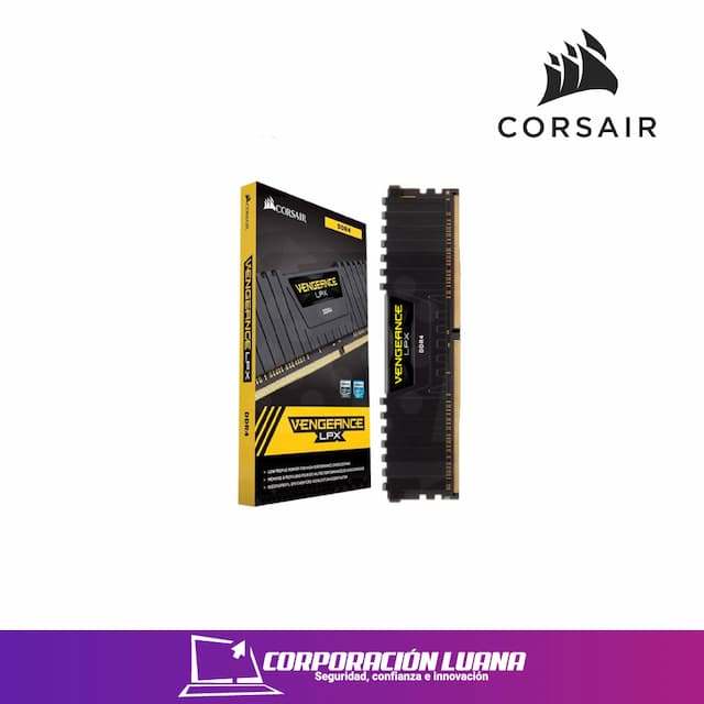 MEMORIA RAM CORSAIR VENGEANCE LPX 16GB 3200 MHZ ( CMK16GX4M1E3200C16 ) DDR4 | CL16