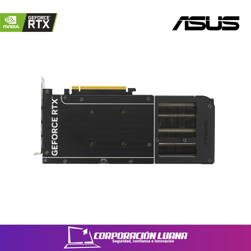 Imagen de TARJETA DE VIDEO ASUS RTX 5060 PRIME ( 90PRIME-RTX5060-O8G ) 8GB GDDR7 | X3 FANES | 128 BITS |3 DP - HDMI
