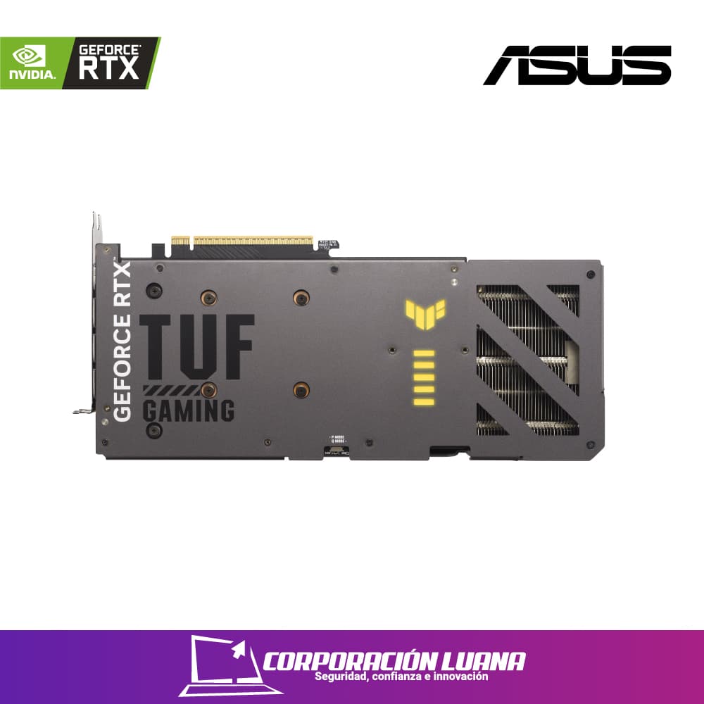 Imagen de TARJETA DE VIDEO ASUS TUF GAMING RTX 5060 TI GAMING ( TUF-RTX5060TI-O10G-GAMING ) 16GB GDDR7 | DLSS4 | 128 BIT | 3 DP - HDMI