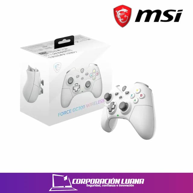 MANDO XBOX MSI FORCE ( GC300 W ) BLANCO | WIRELESS