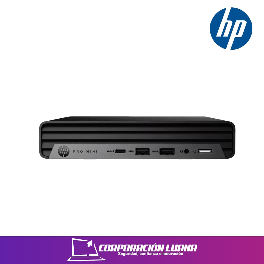 Imagen de MINI PC HP PRO 400 G9 INTEL CORE I5 14500T ( A17JMLA#ABM ) RAM 16GB DDR5 | SSD 512GB | WINDOWS 11 PRO | NEGRO