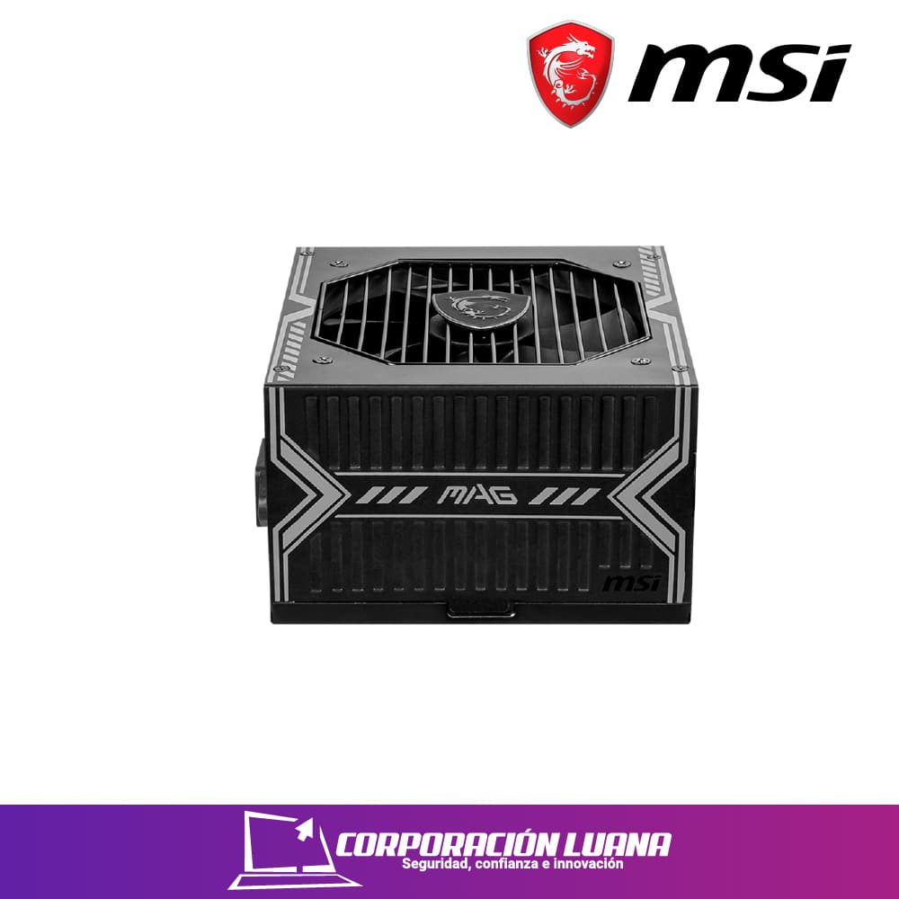 Imagen de FUENTE DE PODER MSI MAG A750BN ( MAG A750BN PCIE5 ) 750W | 80 PLUS BRONZE