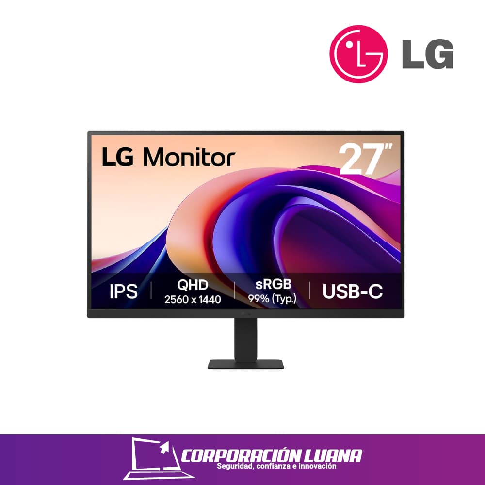 Imagen de MONITOR LG 27" ( 27U631A-B ) IPS | QHD - 100HZ | HDR10 | 5 MS | USB-C | HDMI