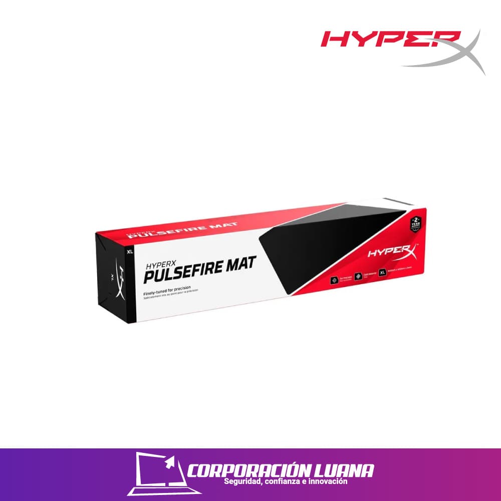 Imagen de PAD MOUSE HYPERX PULSEFIRE MAT XL ( 4Z7X5AA ) 90CM X 42CM