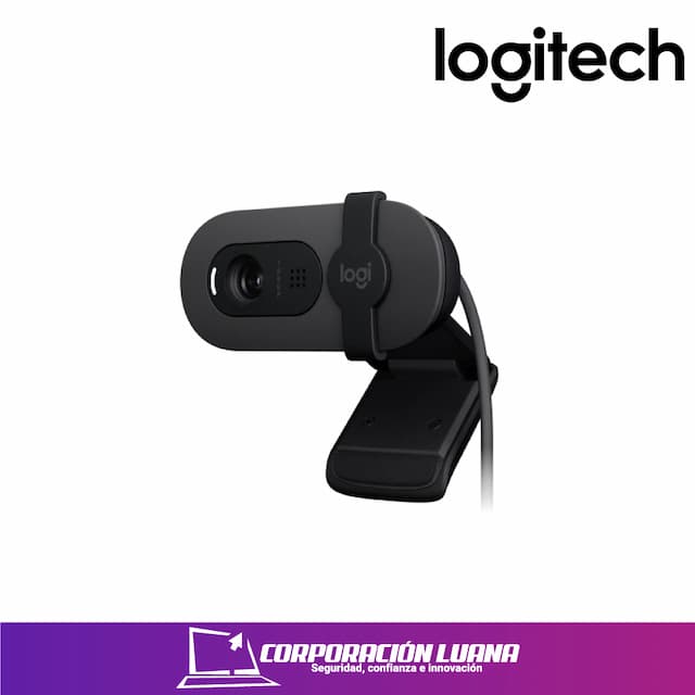 CAMARA WEB LOGITECH BRIO 105 ( 960-001591 ) FHD - 30 FPS | TAPA PRIVACIDAD | C/MICROFONO