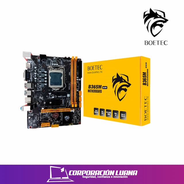 MOTHERBOARD BOETEC ( B365M M.2 ) DDR4 | LGA1151