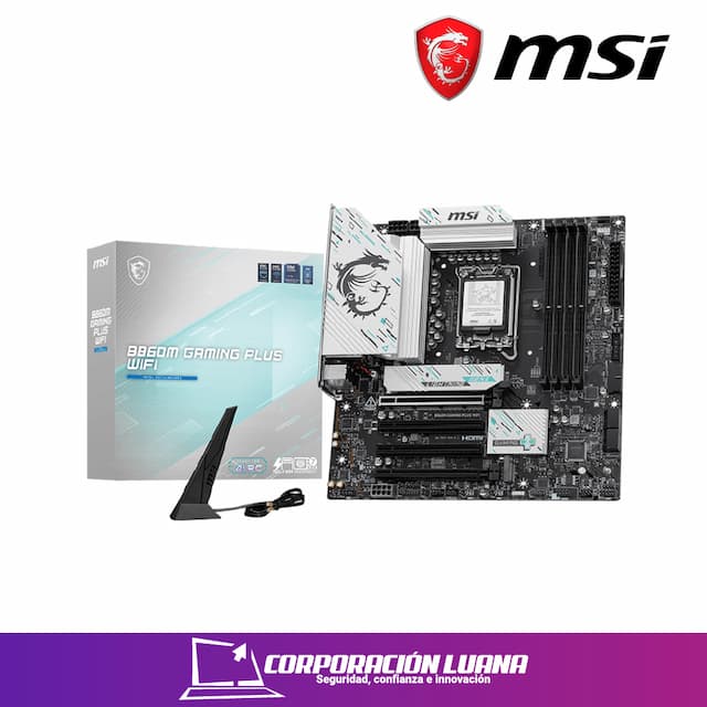 MOTHERBOARD MSI B860M GAMING PLUS WIFI ( B860M-GAMING-PLUS WIFI ) DDR5 | LGA1851