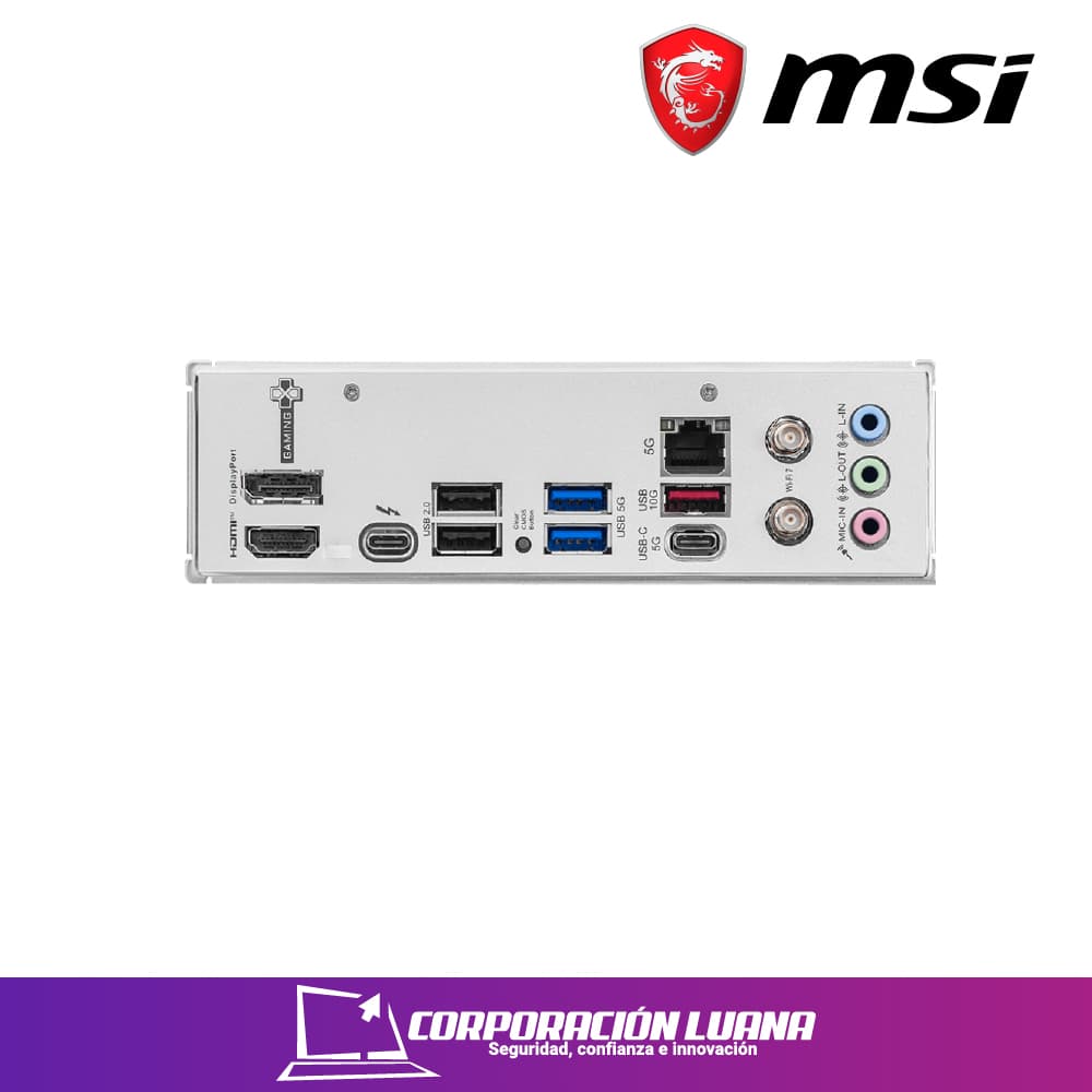 Imagen de MOTHERBOARD MSI B860M GAMING PLUS WIFI ( B860M-GAMING-PLUS WIFI ) DDR5 | LGA1851