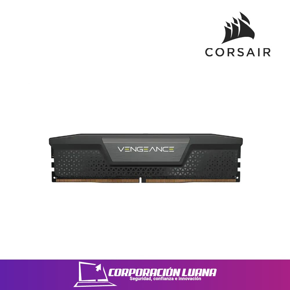 Foto del producto MEMORIA RAM CORSAIR VENGEANCE 16GB 5200 MHZ ( CMK16GX5M1B5200C4 ) DDR5 | NEGRO