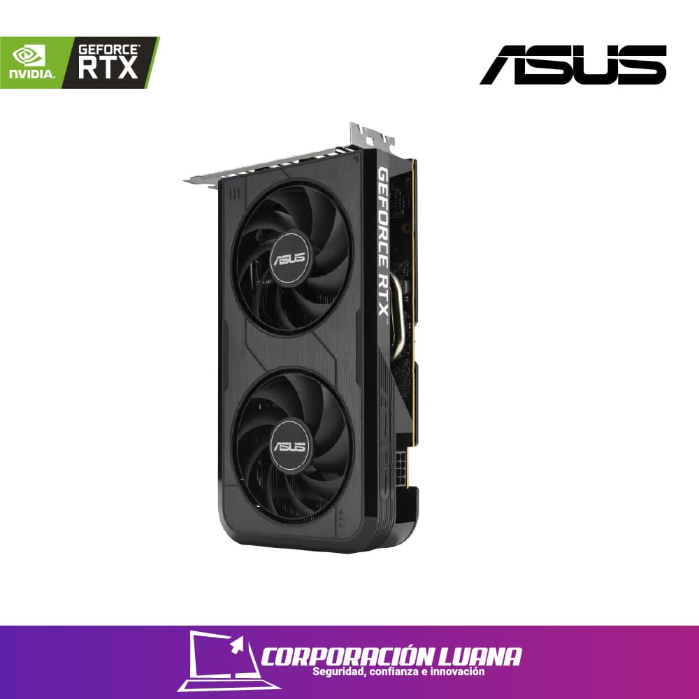 TARJETA DE VIDEO ASUS RTX 5050 DUAL OC ( DUAL-RTX5050-O8G ) 8GB - GDDR6 | 128BIT | X2 FAN | HDMI - X3 DP