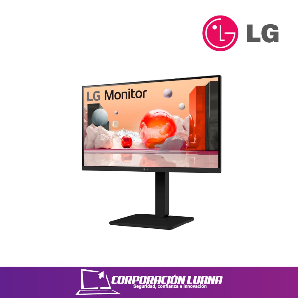 MONITOR LG 23.8" ( 24BA550-B ) IPS | FHD - 100HZ - 5MS | VGA - HDMI - DP