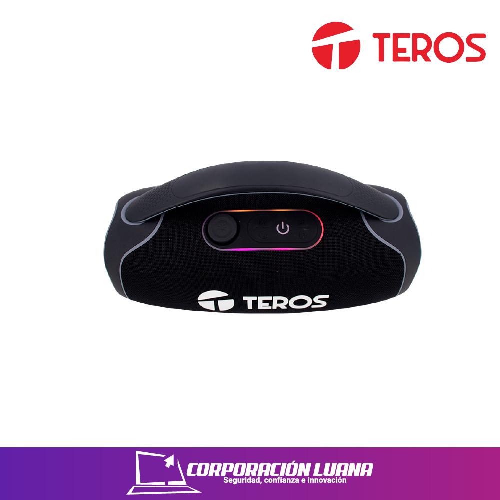 PARLANTE TEROS ( TE-6045N ) BT | 3.5 MM | TIPO C | NEGRO | LED