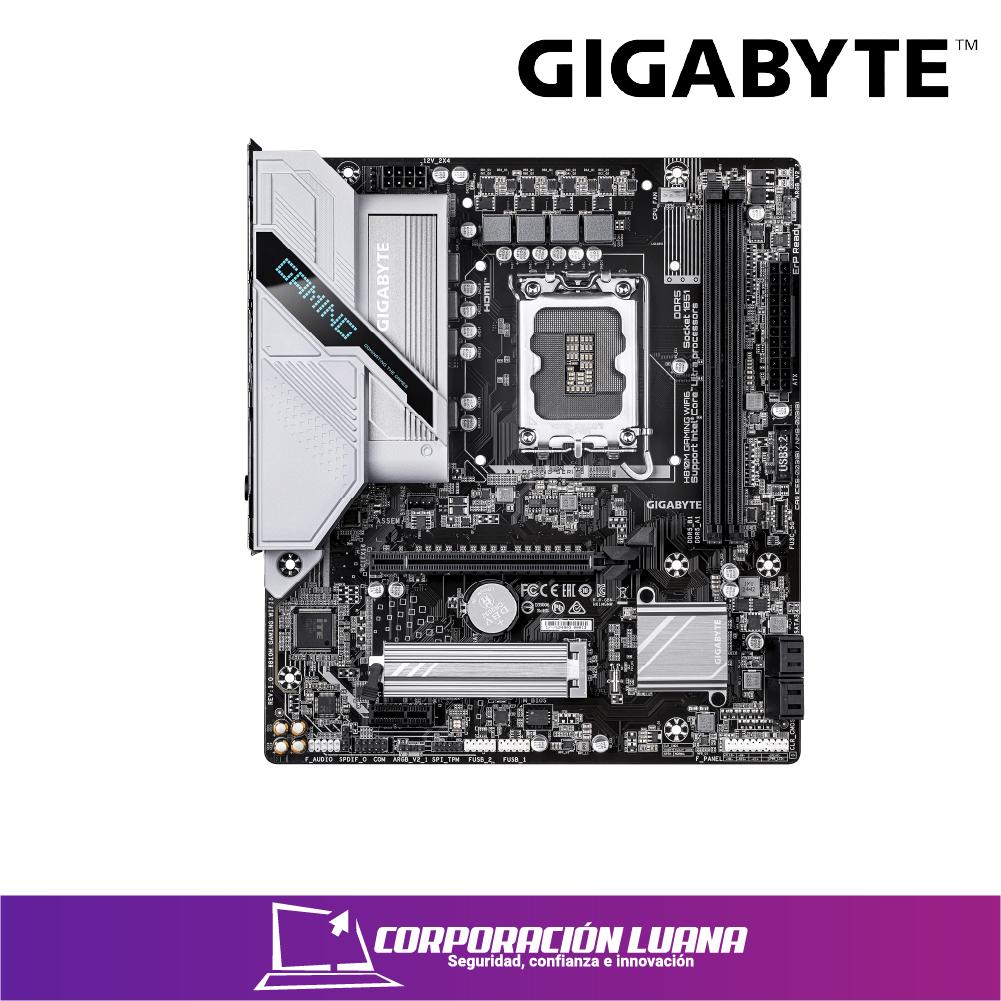 MOTHERBOARD GIGABYTE H810M GAMING WIFI6 ( H810M-GAMING-WIFI6 ) DDR5 | LGA1851
