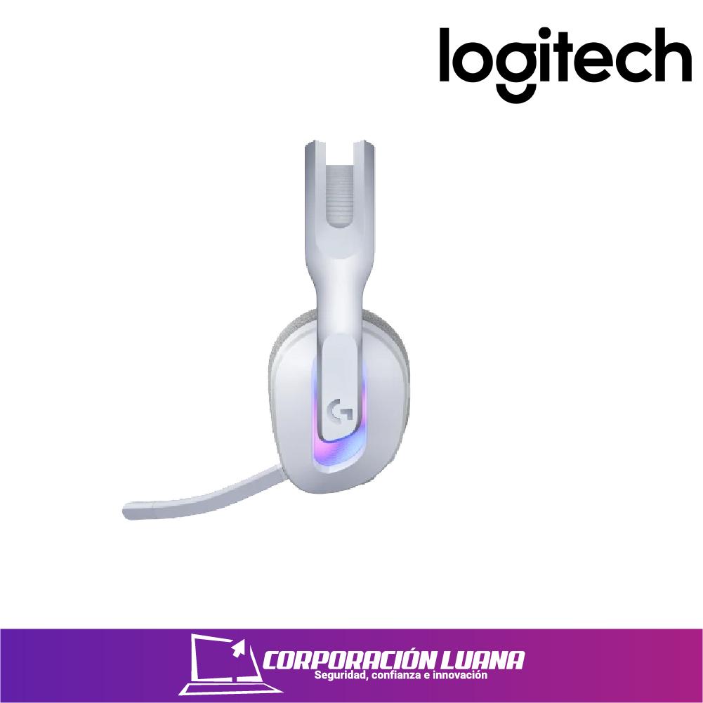 AUDIFONOS LOGITECH G522 ( 981-001549 ) BLANCO | LIGHTSPEED - BT - CABLE USB C | LIGHTSYNC RGB