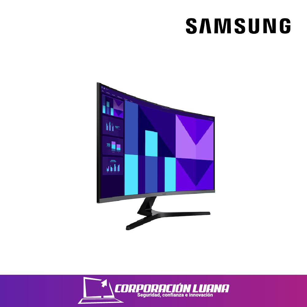 MONITOR SAMSUNG 27" ESSENTIAL S3 D390 CURVO ( LS27D390GANXZA ) VA | FHD - 4MS | 100HZ | HDR10 | HDMI - VGA
