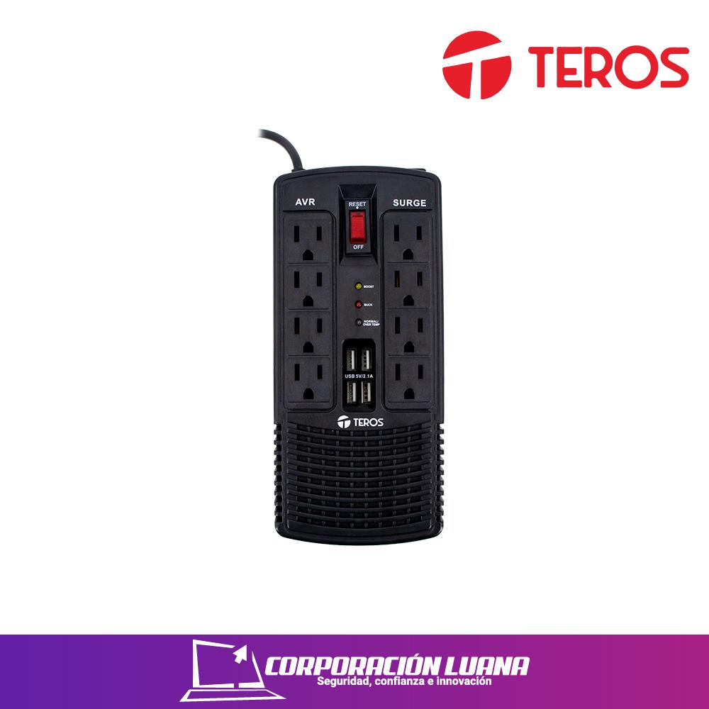 ESTABILIZADOR TEROS ( TE-7180N ) AVR 1200VA - 600W