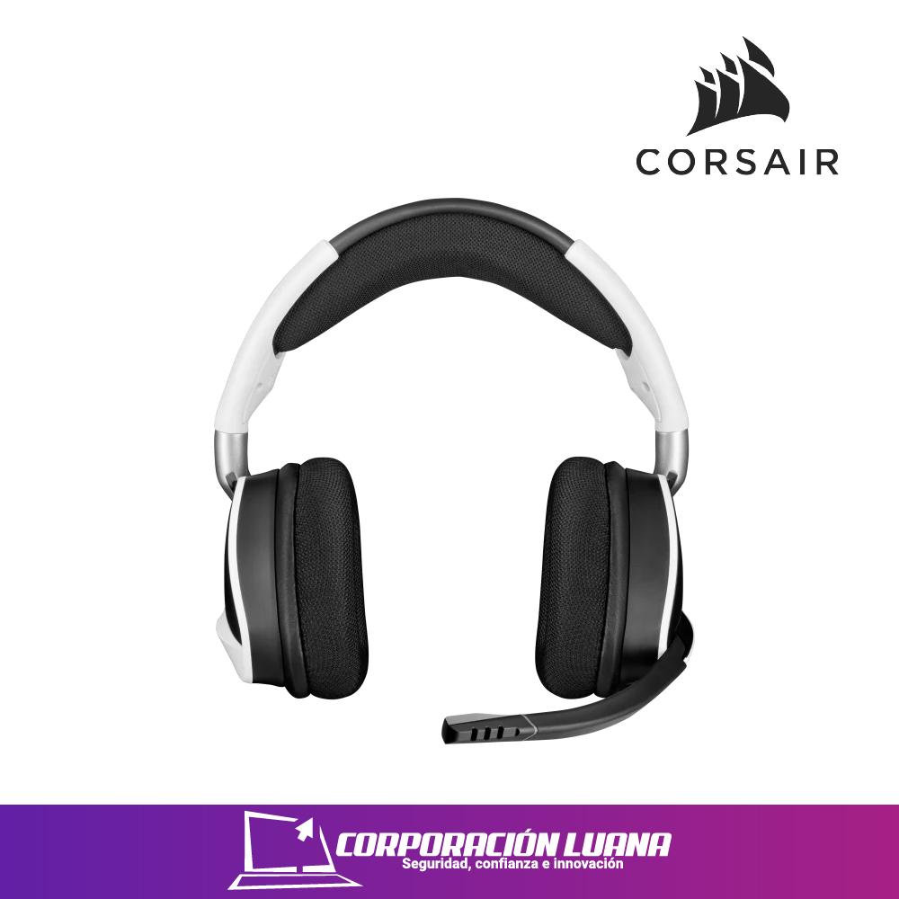 AUDIFONOS CORSAIR VOID ELITE WIRELESS ( CA-9011202-NA ) 7.1 | BLANCO | LED RGB